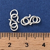 925 Sterling Silver S Shape Clasps STER-K177-05A-S-3