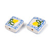 Handmade Porcelain Beads PORC-T134-16B-2
