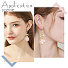 20Pcs 304 Stainless Steel Leverback Earring Findings STAS-BBC0003-91-5