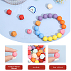 18 Style Food Grade Eco-Friendly Silicone Beads SIL-CA0001-62-5