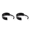 Twisted Ring Hoop Earrings for Girl Women STAS-K233-05EB-2