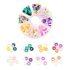 1200Pcs 8 Colors Handmade Polymer Clay Beads CLAY-YW0001-15C-1