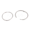 Tarnish Resistant 201 Stainless Steel Huggie Hoop Earrings EJEW-O095-02H-2