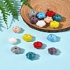 16Pcs 8 Colors Handmade Lampwork Beads LAMP-FS0001-25-10