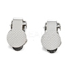 Tarnish Resistant 304 Stainless Steel Clip-on Earring Finding LS-STAS-G250-03P-1