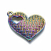 Rainbow Color Alloy Pendants PALLOY-S180-031-RS-2