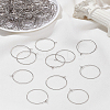 180Pcs 304 Surgical Stainless Steel Wine Glass Charms Rings STAS-LP0002-26-1