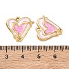 304 Stainless Steel Enamel Pendants STAS-Q119-26G-03-3