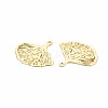 Rack Plating 201 Stainless Steel Pendants STAS-T057-46G-3
