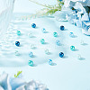 200Pcsg Ocean Mix Pearlized Glass Pearl Beads HY-HY0001-03B-4