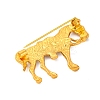 Zinc Alloy Crystal Rhinestone Brooch LS-JEWB-U010-04G-04-2