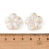 Printed Opaque Acrylic Beads OACR-B054-01J-3