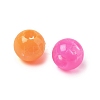 Opaque Acrylic Beads OACR-D309-01B-2