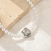 Plastic Imitation Pearl Beads Bracelets for Women BJEW-M056-12P-2