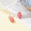 2Pcs Brass Enamel Charms KK-YW0001-76-5