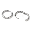 Non-Tarnish 304 Stainless Steel Huggie Hoop Earrings EJEW-H111-02D-P-2