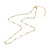 304 Stainless Steel Satellite Chains Necklace NJEW-JN03594-02-3