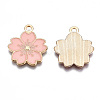 Alloy Enamel Pendants ENAM-S121-115M-2