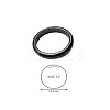 Synthetic Hematite Plain Band Rings BK4832-21-1