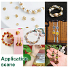 100Pcs 10 Styles Brass Bead Caps Sets KK-ME0001-92-5