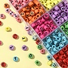 450Pcs 10 Styles Opaque Acrylic Beads OACR-FS0004-02-3
