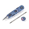 Iron Beadable Pen AJEW-R001-04L-3