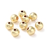 Rack Plating Brass Spacer Beads KKB-I709-03F-G01-2
