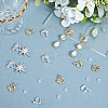 20Pcs 2 Colors Rack Plating Brass Clip-on Earring Converters Findings KK-BBC0019-60B-3