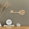 Laser Cut Unfinished Basswood Wall Decoration WOOD-WH0113-106-6