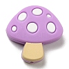 Mushroom Food Grade Eco-Friendly Silicone Focal Beads SIL-Z005-01A-1