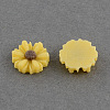 Flatback Hair & Costume Accessories Ornaments Scrapbook Embellishments Resin Flower Daisy Cabochons CRES-Q102-10-1-1