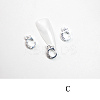 Alloy Rhinestone Cabochons MRMJ-T056-93P-C-1