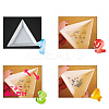 Polypropylene(PP) Triangle Nail Art Rhinestone Sorting Trays DIY Decals LS-MRMJ-G003-02-6