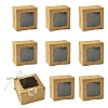 10Pcs Square Bakery Box CON-YW0001-95A-1