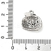Tibetan Style Zinc Alloy Pendants TIBEP-R334-072AS-RS-3