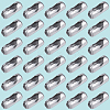 100Pcs 304 Stainless Steel Ball Chain Connectors STAS-BBC0006-72-6