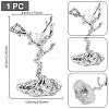 Alloy Crystal Ball Holders ODIS-WH0038-229A-P-2