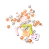 Handmade Polymer Clay Cabochons and Plastic Beads for DIY Jewelry Making Findings CLAY-B007-04E-2