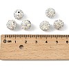 Polymer Clay Rhinestone Beads RB-N006-18-2