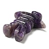 Natural Amethyst Carved Healing Human Shape Figurines DJEW-D012-03A-2
