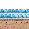 Baking Paint Glass Beads Strands DGLA-N012-8mm-05-4
