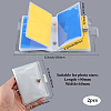 2Pcs PVC Mini Photocard Holder Book AJEW-SP0002-20A-05-2