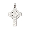 304 Stainless Steel Pendants STAS-P421-11P-1