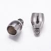 Tarnish Resistant 304 Stainless Steel Cord Ends STAS-P161-07-5mm-1