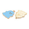 Alloy Enamel Pendants ENAM-S121-180A-3