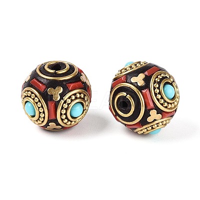 Handmade Indonesia Beads IPDL-N004-06C-1