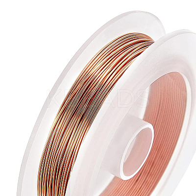 Round Craft Copper Wire CWIR-BC0001-0.6mm-RG-1