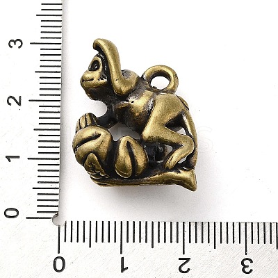 Brass Pendants KK-Q802-01C-AG-1