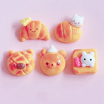 Resin Cabochons PW-WGB0434-02-1