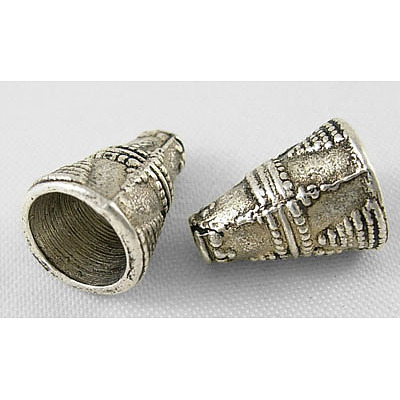 Tibetan Style Alloy Bead Cone LS-LF0831Y-NF-1
